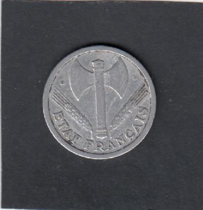 Beschrijving: 2 Franc  AXE